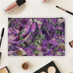 Boho Violet Mosaic Cosmetic Bag (Large) Back