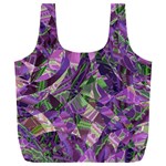 Boho Violet Mosaic Full Print Recycle Bag (XXL) Front