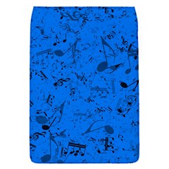 Cornflower Blue Music Notes Removable Flap Cover (s) by SpinnyChairDesigns