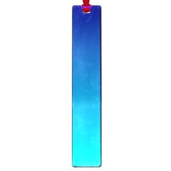 Aqua Blue And Indigo Ombre Large Book Marks by SpinnyChairDesigns