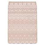 Boho Tan Lace Removable Flap Cover (L) Front