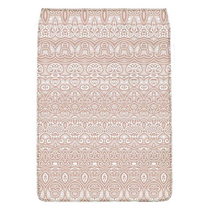 Boho Tan Lace Removable Flap Cover (L)