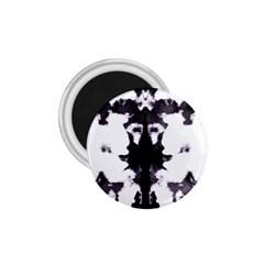 Rorschach Inkblot Pattern 1 75  Magnets by SpinnyChairDesigns