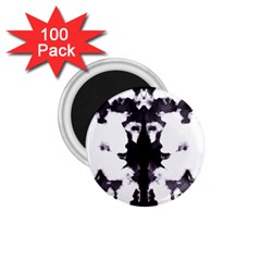 Rorschach Inkblot Pattern 1 75  Magnets (100 Pack)  by SpinnyChairDesigns