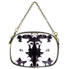 Rorschach Inkblot Pattern Chain Purse (one Side) by SpinnyChairDesigns