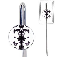 Rorschach Inkblot Pattern Book Mark by SpinnyChairDesigns