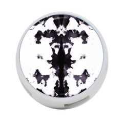 Rorschach Inkblot Pattern 4-port Usb Hub (two Sides) by SpinnyChairDesigns