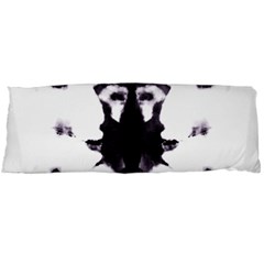 Rorschach Inkblot Pattern Body Pillow Case (dakimakura) by SpinnyChairDesigns