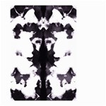 Rorschach Inkblot Pattern Small Garden Flag (Two Sides) Front