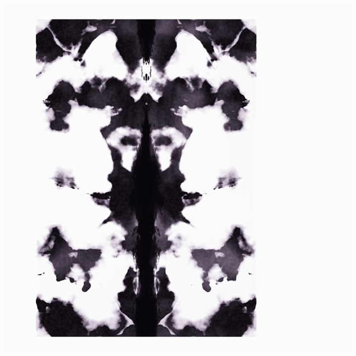 Rorschach Inkblot Pattern Small Garden Flag (Two Sides)