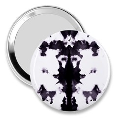 Rorschach Inkblot Pattern 3  Handbag Mirrors by SpinnyChairDesigns