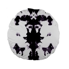 Rorschach Inkblot Pattern Standard 15  Premium Round Cushions by SpinnyChairDesigns