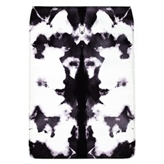 Rorschach Inkblot Pattern Removable Flap Cover (l) by SpinnyChairDesigns