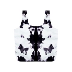 Rorschach Inkblot Pattern Full Print Recycle Bag (s) by SpinnyChairDesigns