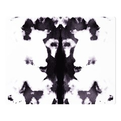 Rorschach Inkblot Pattern Double Sided Flano Blanket (large)  by SpinnyChairDesigns