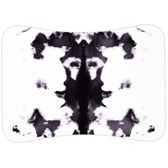 Rorschach Inkblot Pattern Velour Seat Head Rest Cushion by SpinnyChairDesigns