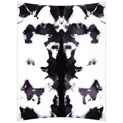 Rorschach Inkblot Pattern Back Support Cushion by SpinnyChairDesigns