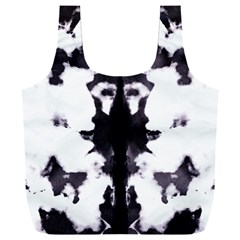 Rorschach Inkblot Pattern Full Print Recycle Bag (xxl) by SpinnyChairDesigns