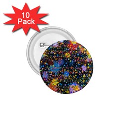 Abstract Paint Splatters 1 75  Buttons (10 Pack) by SpinnyChairDesigns