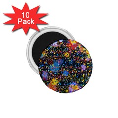 Abstract Paint Splatters 1 75  Magnets (10 Pack)  by SpinnyChairDesigns