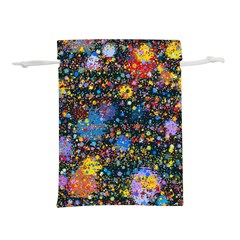 Abstract Paint Splatters Lightweight Drawstring Pouch (s) by SpinnyChairDesigns