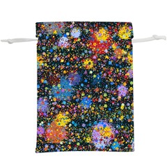 Abstract Paint Splatters  Lightweight Drawstring Pouch (xl) by SpinnyChairDesigns