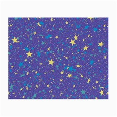 Starry Night Purple Small Glasses Cloth by SpinnyChairDesigns