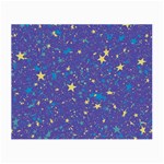 Starry Night Purple Small Glasses Cloth (2 Sides) Front