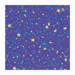 Starry Night Purple Medium Glasses Cloth (2 Sides) Back