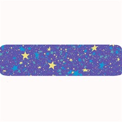 Starry Night Purple Large Bar Mats by SpinnyChairDesigns