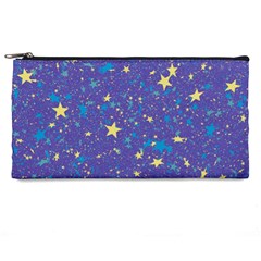 Starry Night Purple Pencil Case by SpinnyChairDesigns