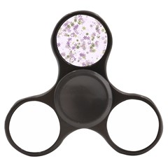 Purple Wildflower Print Finger Spinner by SpinnyChairDesigns