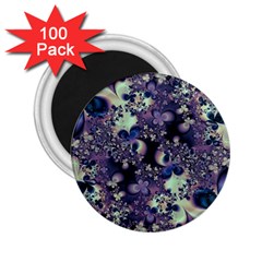 Abstract Floral Art Print 2 25  Magnets (100 Pack)  by SpinnyChairDesigns