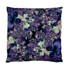 Abstract Floral Art Print Standard Cushion Case (one Side) by SpinnyChairDesigns