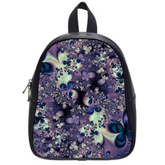 Abstract Floral Art Print School Bag (small) by SpinnyChairDesigns