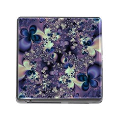 Abstract Floral Art Print Memory Card Reader (square 5 Slot) by SpinnyChairDesigns