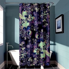 Abstract Floral Art Print Shower Curtain 36  X 72  (stall)  by SpinnyChairDesigns