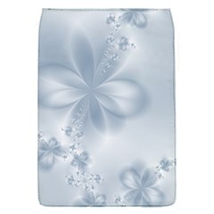 Faded Blue Floral Print Removable Flap Cover (s) by SpinnyChairDesigns