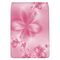 Blush Pink Floral Print Removable Flap Cover (l) by SpinnyChairDesigns