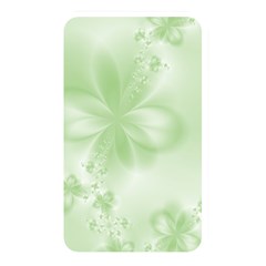 Tea Green Floral Print Memory Card Reader (rectangular) by SpinnyChairDesigns