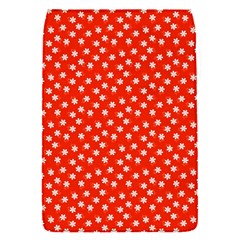 Red White Floral Print Removable Flap Cover (s) by SpinnyChairDesigns