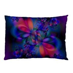 Abstract Floral Art Print Pillow Case by SpinnyChairDesigns