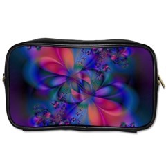 Abstract Floral Art Print Toiletries Bag (one Side) by SpinnyChairDesigns