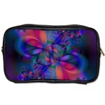 Abstract Floral Art Print Toiletries Bag (Two Sides) Front