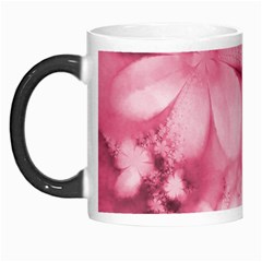 Blush Pink Watercolor Flowers Morph Mugs by SpinnyChairDesigns