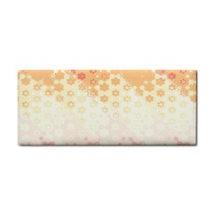 Abstract Floral Print Hand Towel by SpinnyChairDesigns