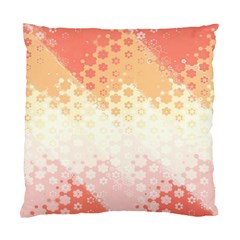 Abstract Floral Print Standard Cushion Case (two Sides) by SpinnyChairDesigns