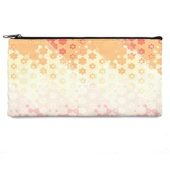 Abstract Floral Print Pencil Case by SpinnyChairDesigns