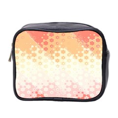 Abstract Floral Print Mini Toiletries Bag (two Sides) by SpinnyChairDesigns