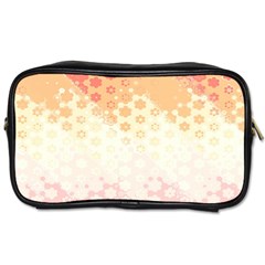 Abstract Floral Print Toiletries Bag (one Side) by SpinnyChairDesigns